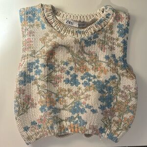 Zara knit crop top